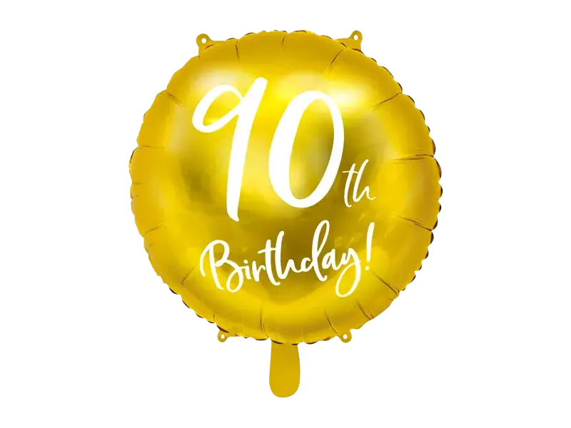 Golden birthday ball 90 years