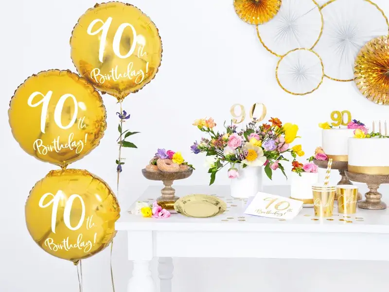 Golden birthday ball 90 years