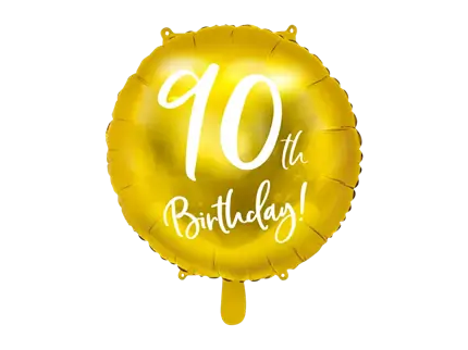 Golden birthday ball 90 years