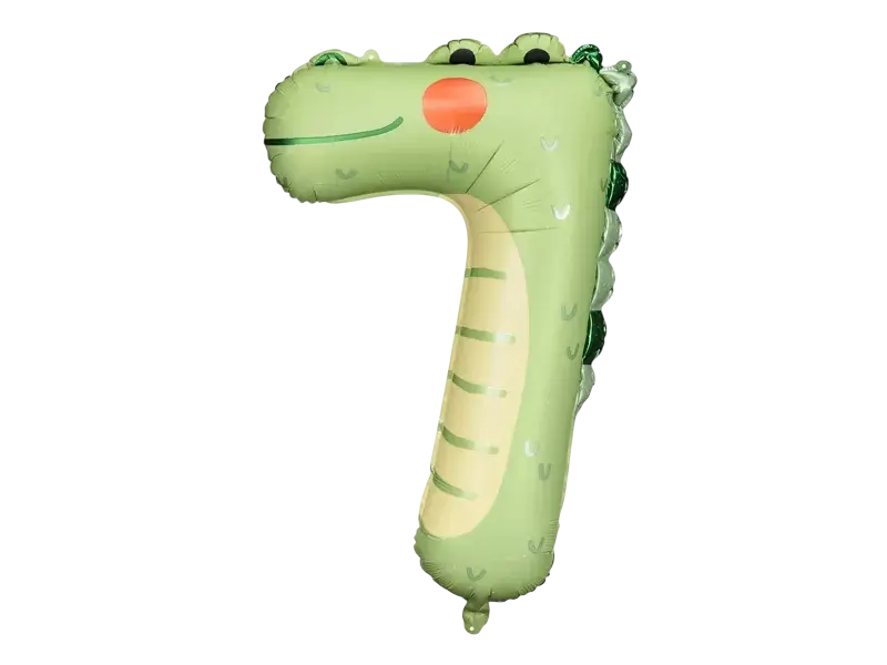 Aluminium crocodile ball - Number 7