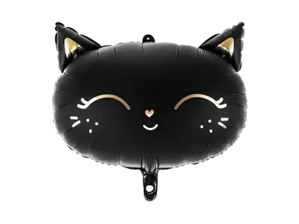 Black cat aluminium ball