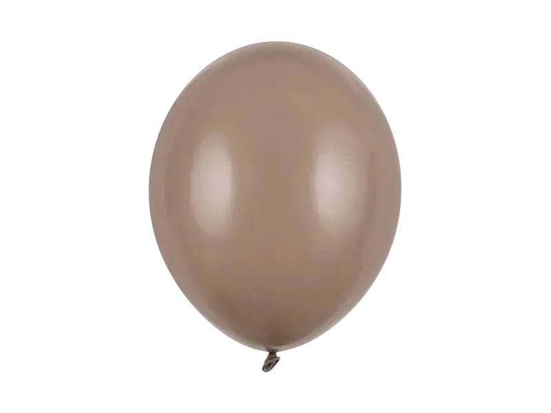 50 cappucino latex balloons