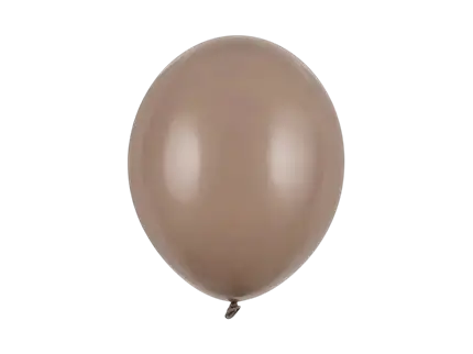 50 cappucino latex balloons