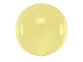 Giant round creamy yellow ball - 1 metre