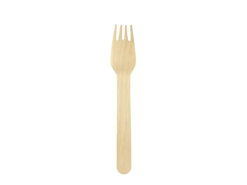 100 wooden forks