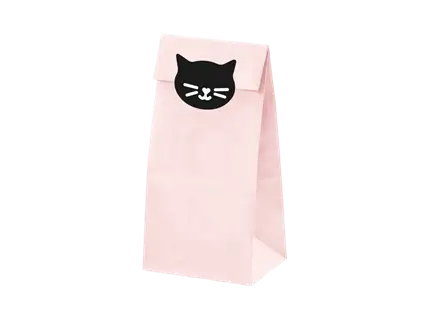 6 bags of pink cat candy