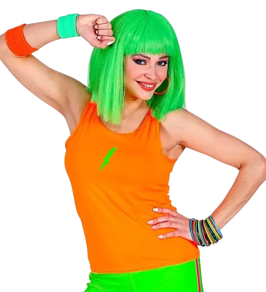 Women's orange tank top