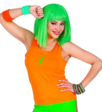 Women's orange tank top