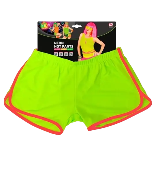 Neon green shorts