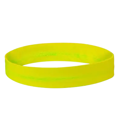 Retro neon yellow headband