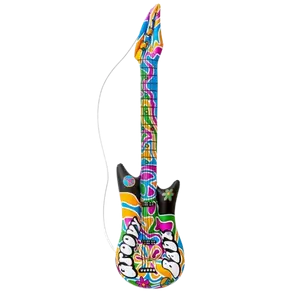 Groovy inflatable guitar 105 cm