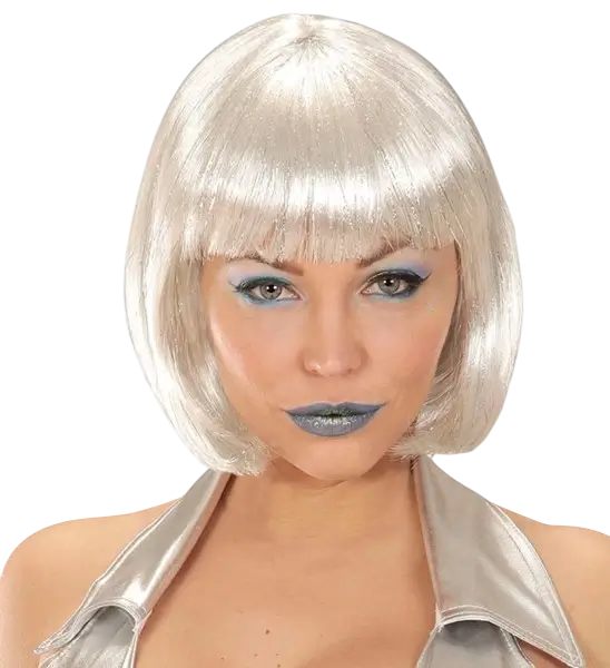 Square blonde wig