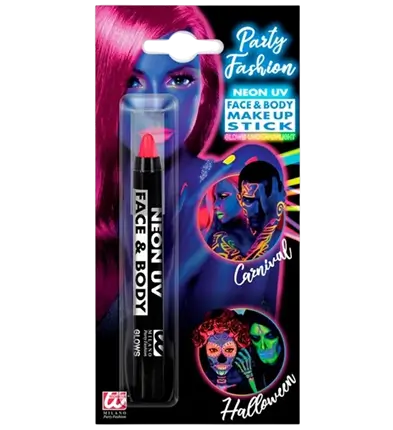 Fluorescent pink make-up pencil
