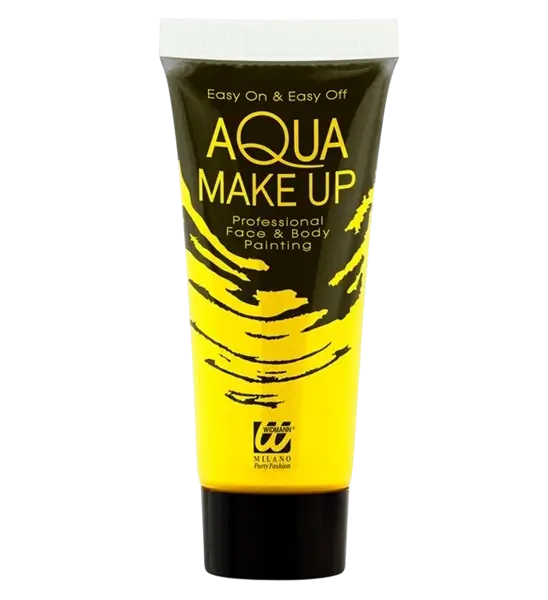 Fluorescent yellow make-up tube 30 ml