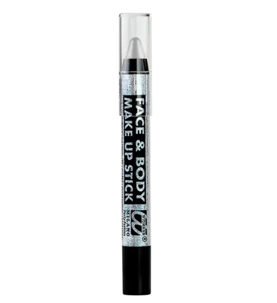 Silver glitter face and body pencil