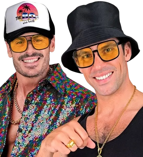 Glasses années 90's - Yellow lenses
