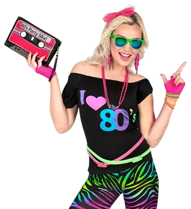 I Love The 80's T-shirt - XXL