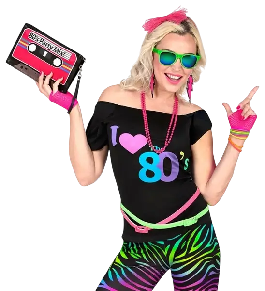 I Love The 80's T-shirt - S/M