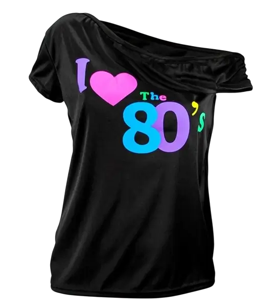 I Love The 80's T-shirt - S/M