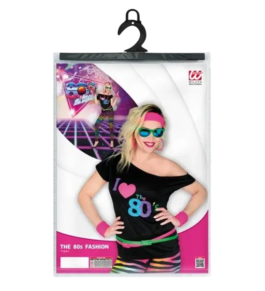 I Love The 80's T-shirt - S/M