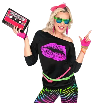 I Love The 80's T-shirt - L/XL