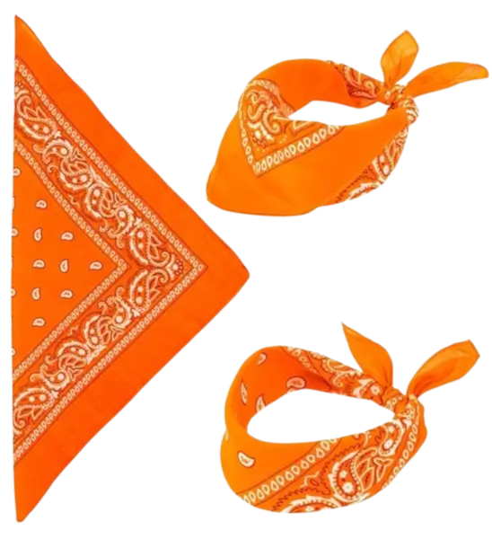 Orange bandana