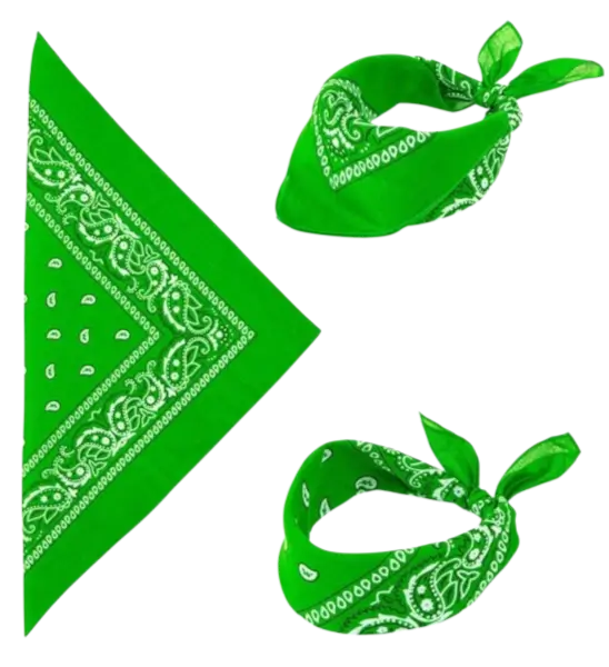 Green bandana