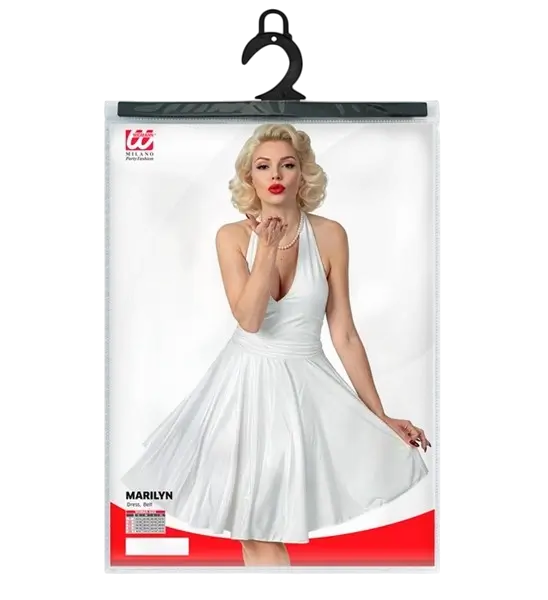 Marylin white dress - L