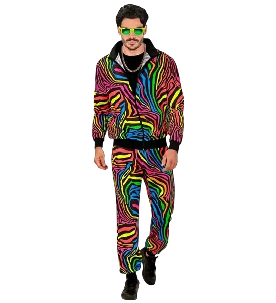 Fluo Rainbow tracksuit - S