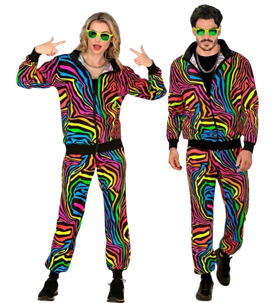 Fluo Rainbow tracksuit - M