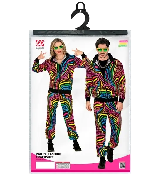 Fluo Rainbow tracksuit - L