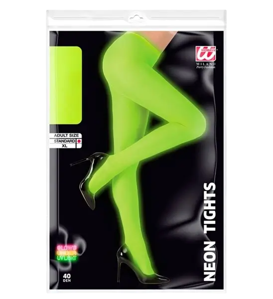 Large fluorescent green tights