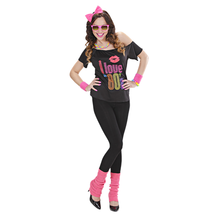 80s girl disguise