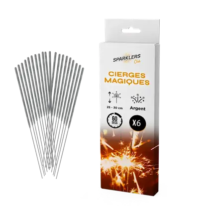 Magic candles 6-pack (Medium model )