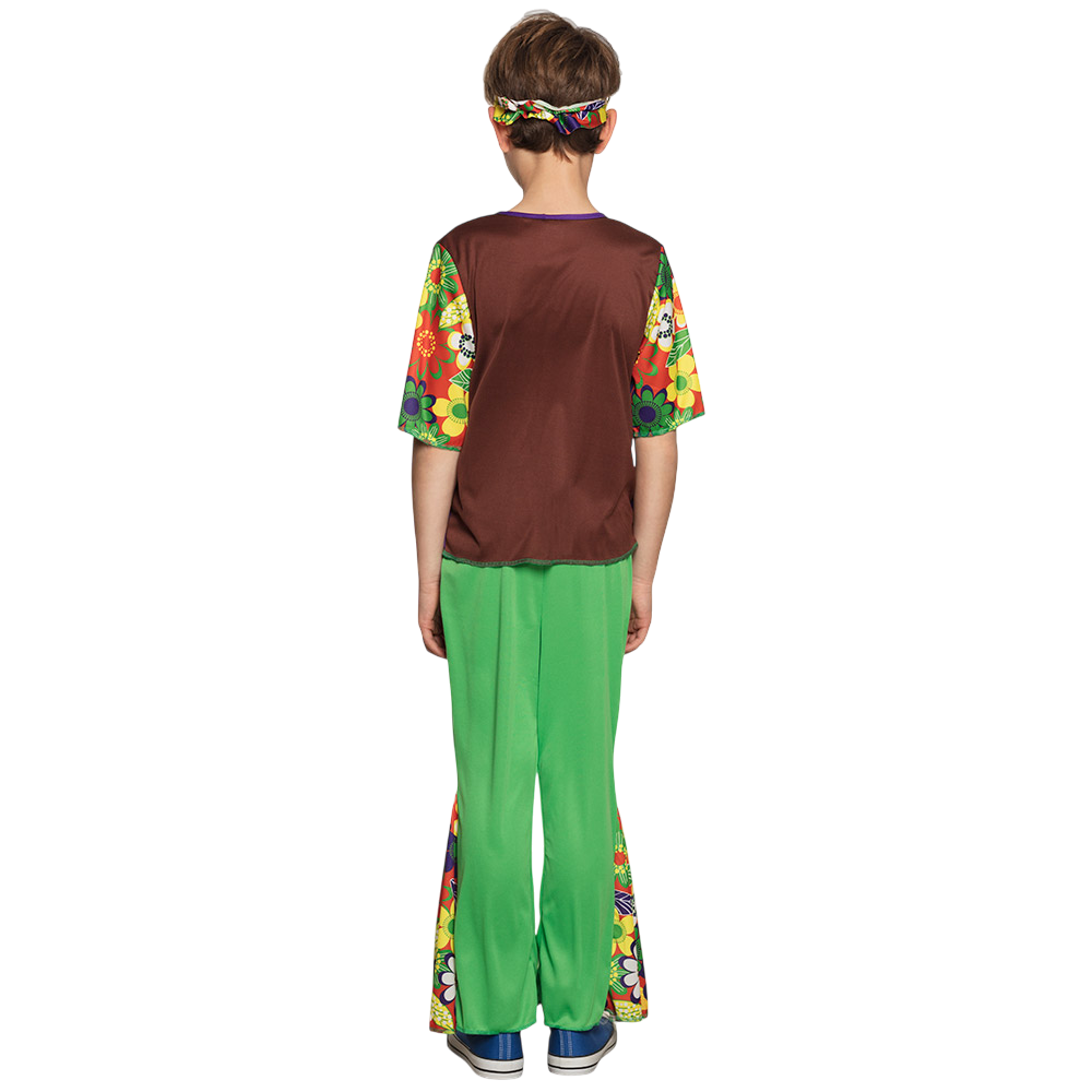 Hippie flower disguise for boys - 4-6 years