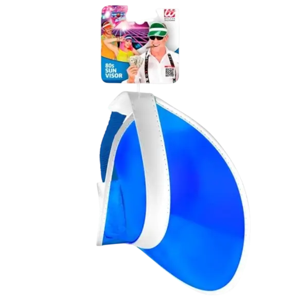 Blue peaked cap