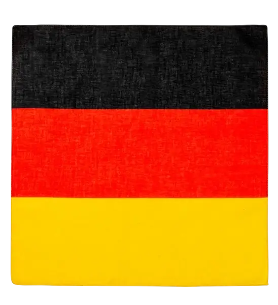 Bandana Germany 55 cm in cotton - Supporter and fancy dress