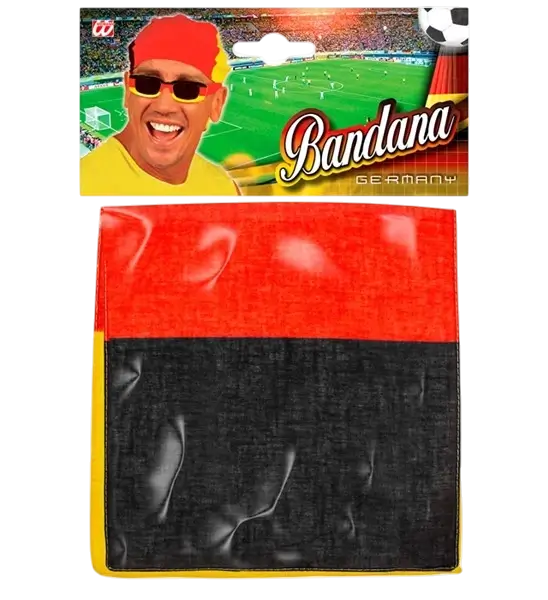 Bandana Germany 55 cm in cotton - Supporter and fancy dress