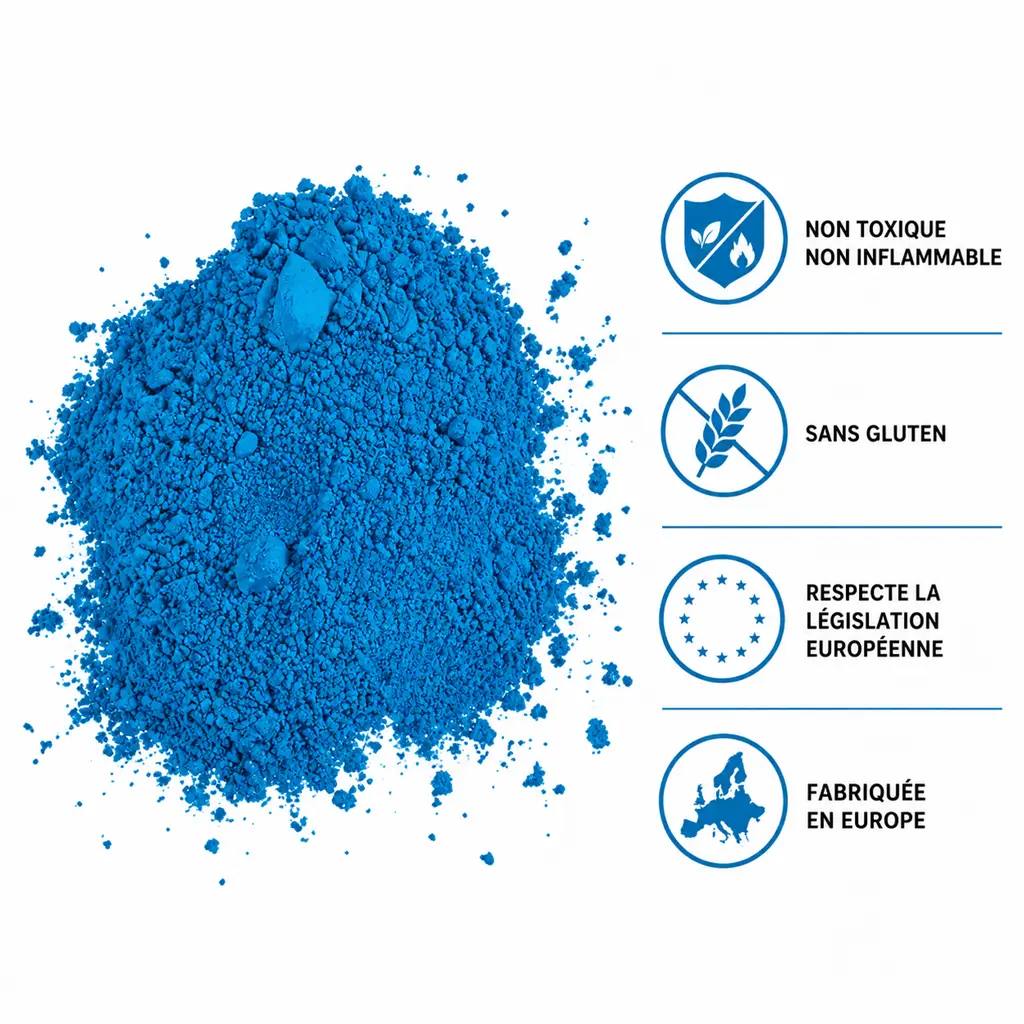 BLUE Holi powder – 75-gram sachet
