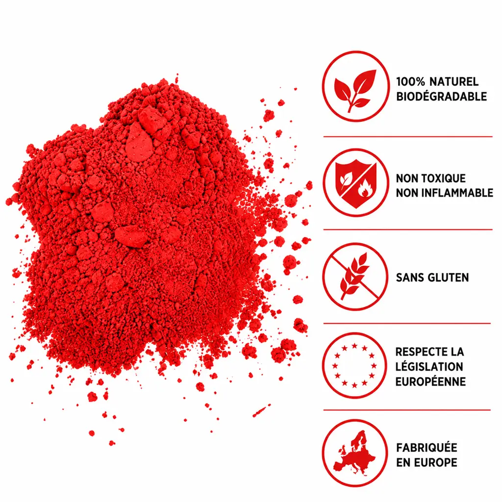 RED Holi powder – 75-gram sachet