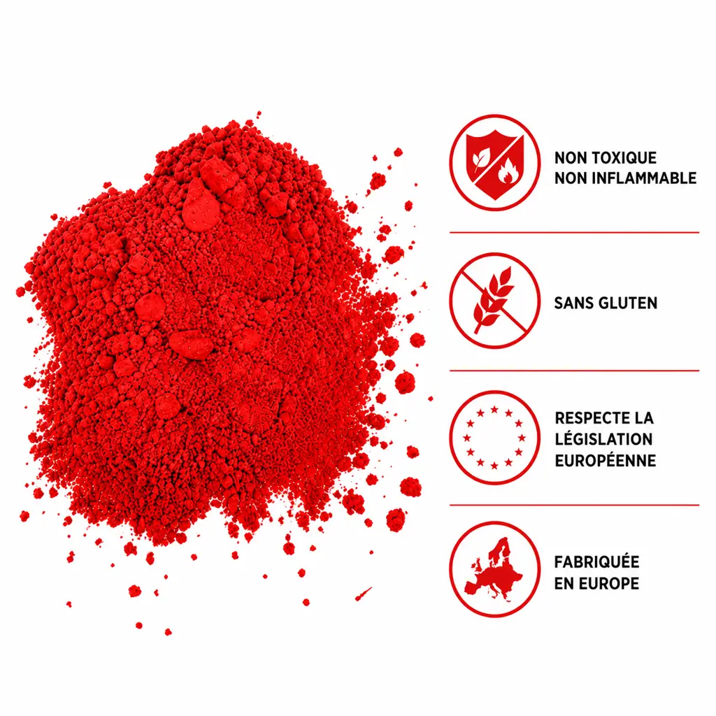 RED Holi powder – 75-gram sachet