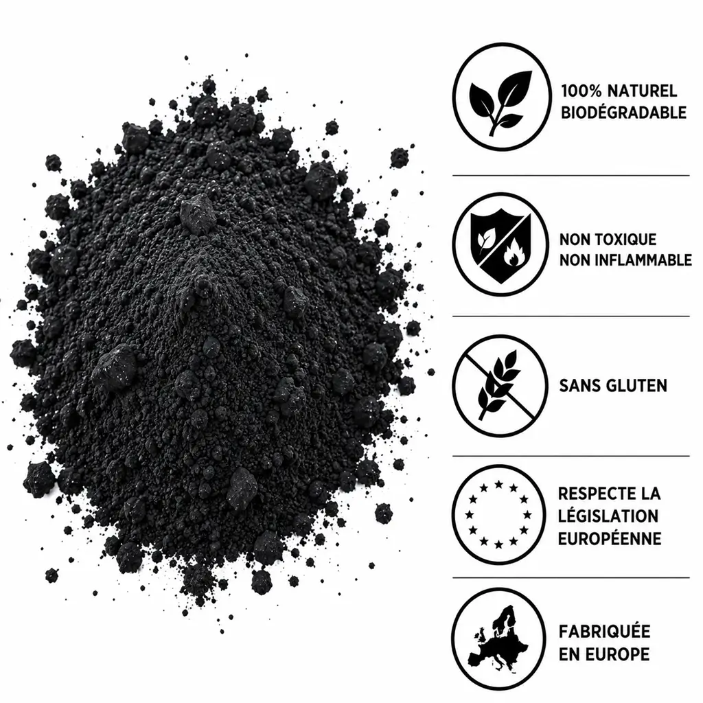 Holi BLACK Powder – 75-gram sachet