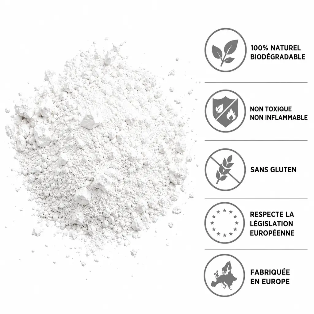 White Holi Powder – 1kg bag