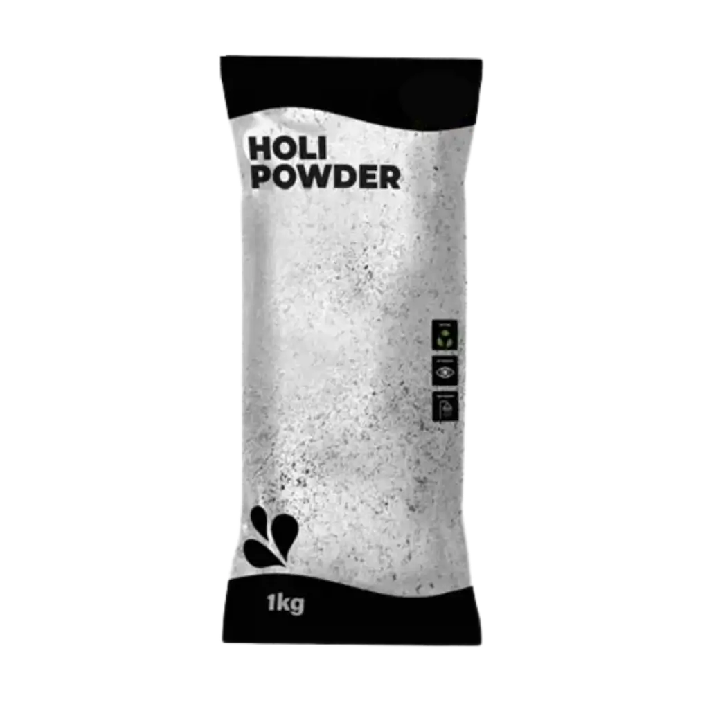 White Holi Powder – 1kg bag