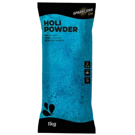 Blue Holi Powder – 1kg bag