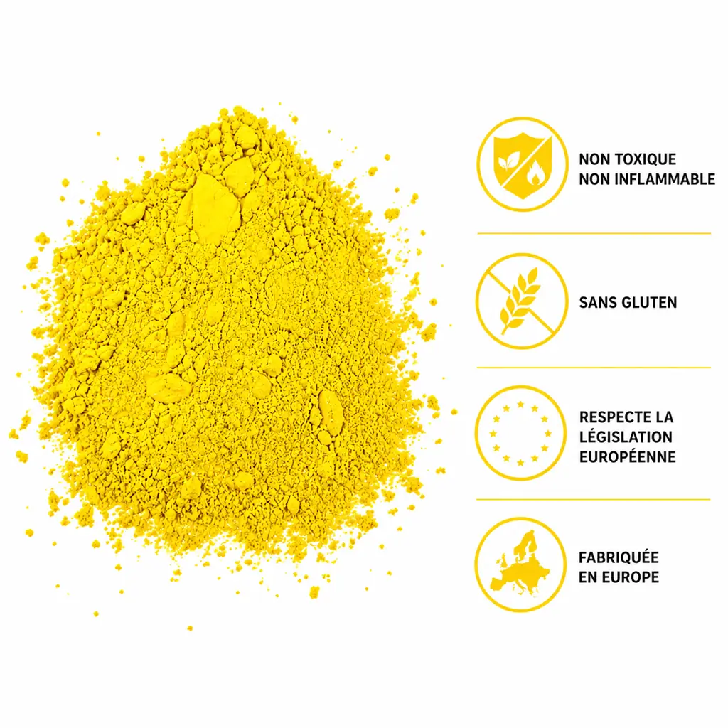 Yellow Holi Powder – 1kg bag