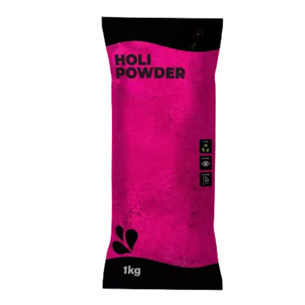 Holi Pink Powder – 1kg bag