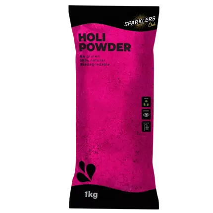 Holi Pink Powder – 1kg bag