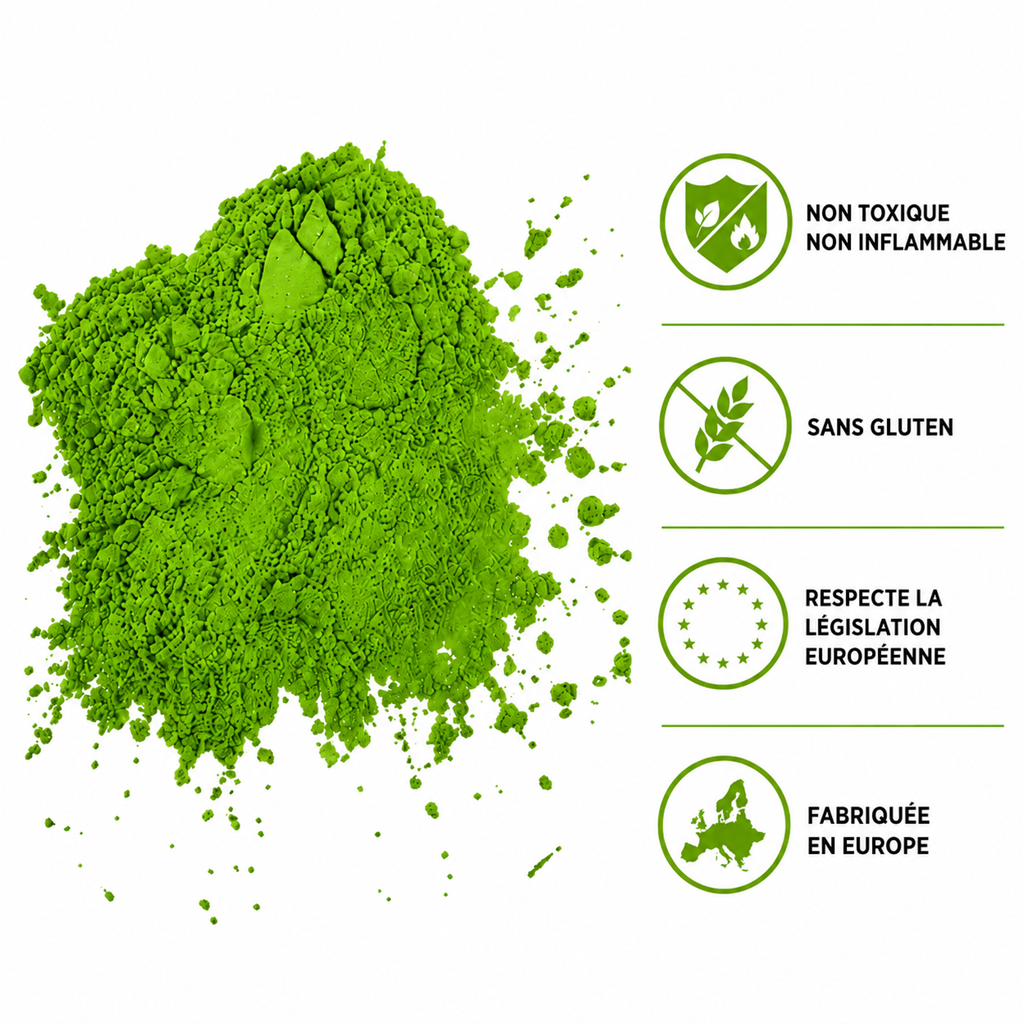 Green Holi Powder – 1kg bag