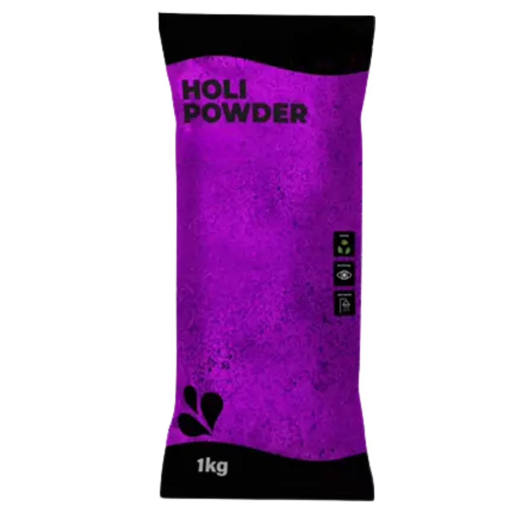 Holi Purple Powder – 1kg bag